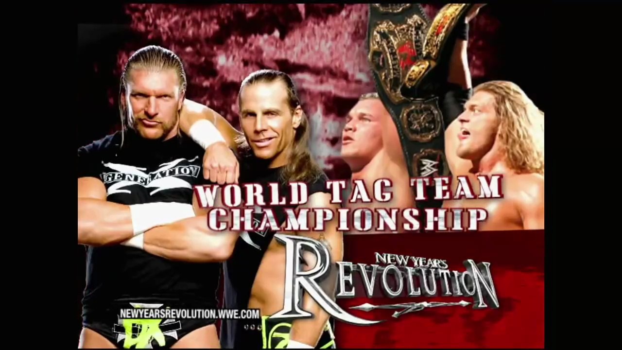 DX vs Rated RKO - WWE World Tag Team Championship Match - New Year’s Revolution 2007