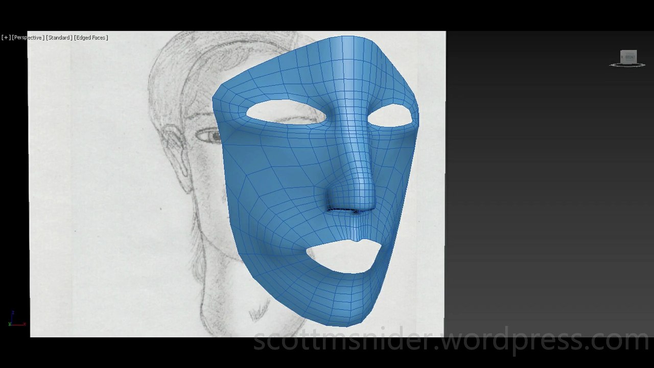 Treliving: 3DS MAX Practice Polygon Modeling Head Model Video #12 (02-11-2026)