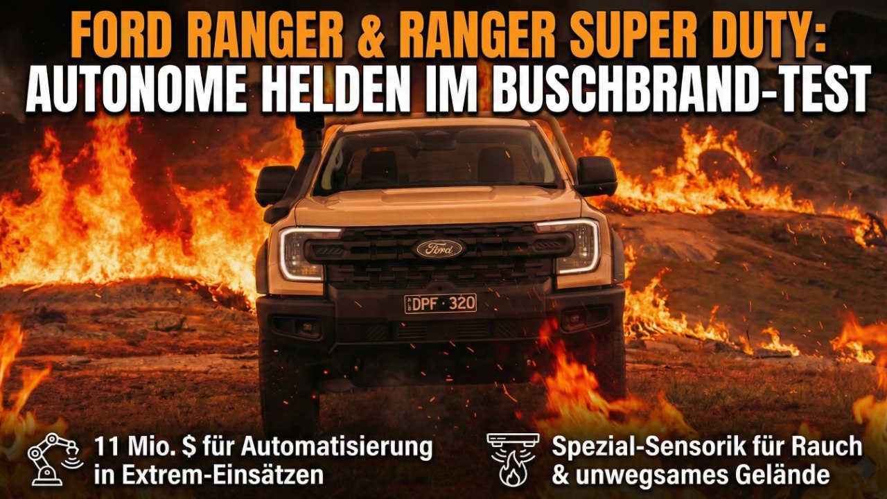 Ford Ranger & Ford Ranger Super Duty werden Hightech