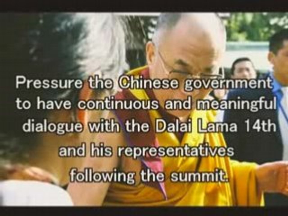 Invite the Dalai Lama to the G8 Summit Campaign new_ver6_4e