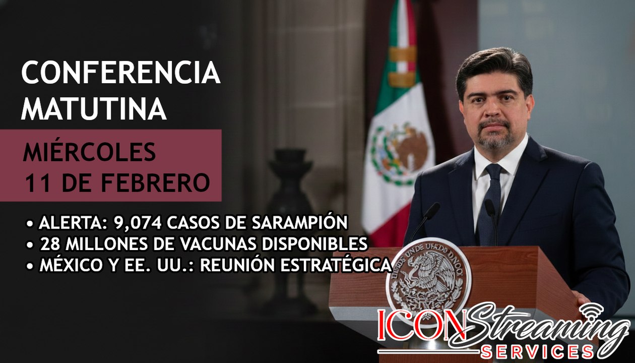 🚨 ¡ALERTA NACIONAL! 9,074 Casos de Sarampión, 28 Millones de Vacunas y Seguridad con EE. UU. | ICON