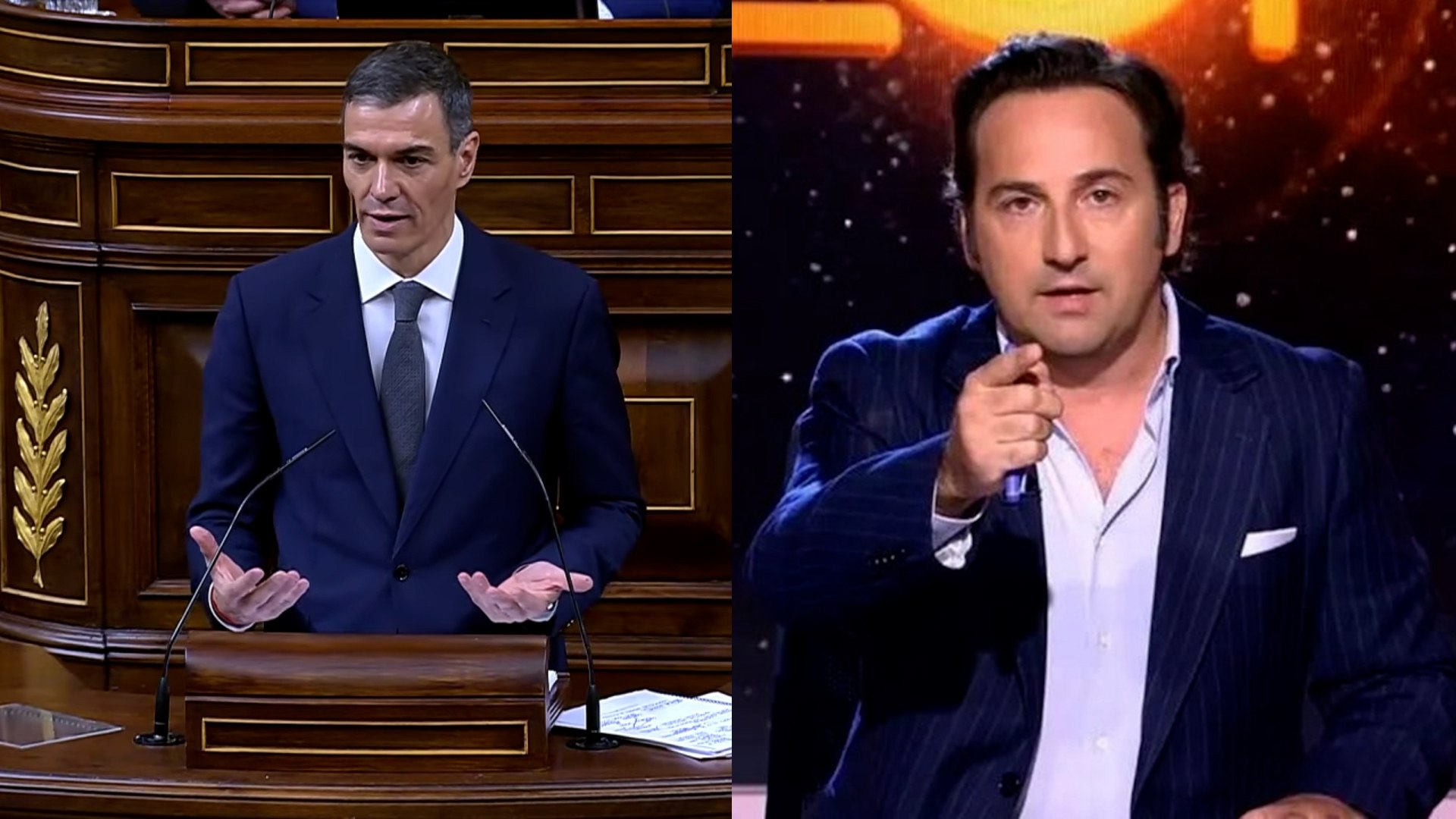 La sesi�n de control al Gobierno en el Congreso de los Diputados ha derivado este mi�rcoles en un dur�simo enfrentamiento dial�ctico marcado por el cruce de acusaciones sobre la desinformaci�n. En un clima de alta volatilidad pol�tica, el presidente del Gobierno, Pedro S�nchez, ha utilizado la tribuna para se�alar directamente al periodista Iker Jim�nez, conductor de los programas Horizonte y Cuarto Milenio, convirti�ndolo en un ariete dial�ctico contra las bancadas del Partido Popular y Vox.
Este episodio se produce en pleno fragor de la pol�mica por las cr�ticas y se�alamientos a comunicadores seg�n su l�nea editorial. Durante su intervenci�n, S�nchez ha reprochado que figuras del �mbito de la comunicaci�n sirvan de base para lo que considera una estrategia de erosi�n democr�tica. El foco de la crispaci�n ha sido la gesti�n de la informaci�n tras los recientes y tr�gicos accidentes ferroviarios de Adamuz (C�rdoba) y G�lida (Barcelona), que se han cobrado la vida de 48 personas.
La r�plica del presidente lleg� tras una dura intervenci�n de Santiago Abascal. El l�der de Vox tild� al Ejecutivo de "negligente" y le acus� de "mentir" al entender que el Gobierno prioriza las "recomendaciones de libros y m�sica en TikTok" por encima de la gesti�n de las crisis. Ante esto, S�nchez respondi� denunciando "todos los bulos" y las "mentiras" que, a su juicio, Abascal vierte sobre su gabinete.
El presidente afe� a Abascal que, en una jornada marcada por el luto, "de sus 20 minutos ha dedicado solamente 1 minuto al accidente ferroviario", asegurando que el resto de su discurso ha sido "lo de siempre: esparcir odio, bulos, insultos, desinformaci�n...". Para S�nchez, existe una estructura coordinada basada en "bulos e informaciones falsas" que busca desestabilizar la convivencia.
Sin embargo, el ataque m�s severo se dirigi� hacia el Partido Popular. El jefe del Ejecutivo sostuvo que "este patr�n habitual de desinformaci�n, de generar odio, de bulos, de tratar de dividir a la sociedad... es algo que ya replica el PP sin ning�n tipo de escr�pulo". Seg�n su tesis, los populares habr�an abandonado cualquier contenci�n institucional para sumarse a la narrativa de la formaci�n de Abascal.
En un movimiento poco habitual por su exhaustividad, S�nchez cit� uno a uno a varios pesos pesados del PP, acus�ndoles de que "replicaron y reprodujeron los mismos bulos que hizo la ultraderecha durante esas horas tan aciagas". El presidente denunci� lo que considera "el patr�n habitual de la desinformaci�n, de generar odio y bulos y de tratar de dividir a la sociedad", subrayando que "es algo que replican sin ning�n tipo de escr�pulo".
Para concluir su ofensiva, el l�der socialista puso en evidencia la actividad en redes sociales de los parlamentarios populares durante la tragedia: "La se�ora Ester Mu�oz, Ana V�zquez, Miguel Tellado, El�as Bendodo, Rafael Hernando, Cayetana �lvarez de Toledo, replicaron y reprodujeron los mismos bulos que hizo la ultraderecha durante esas horas tan aciagas. Ah� est�n sus tuits dando lecciones de democracia". Esta acusaci�n directa de utilizar la desinformaci�n como herramienta pol�tica ha reabierto el debate sobre los l�mites de la cr�tica parlamentaria y el respeto a la labor period�stica desde las instituciones del Estado.