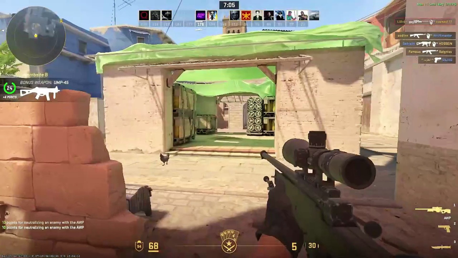 CS2 AWP ONLY Insane Flicks Sniper Highlights