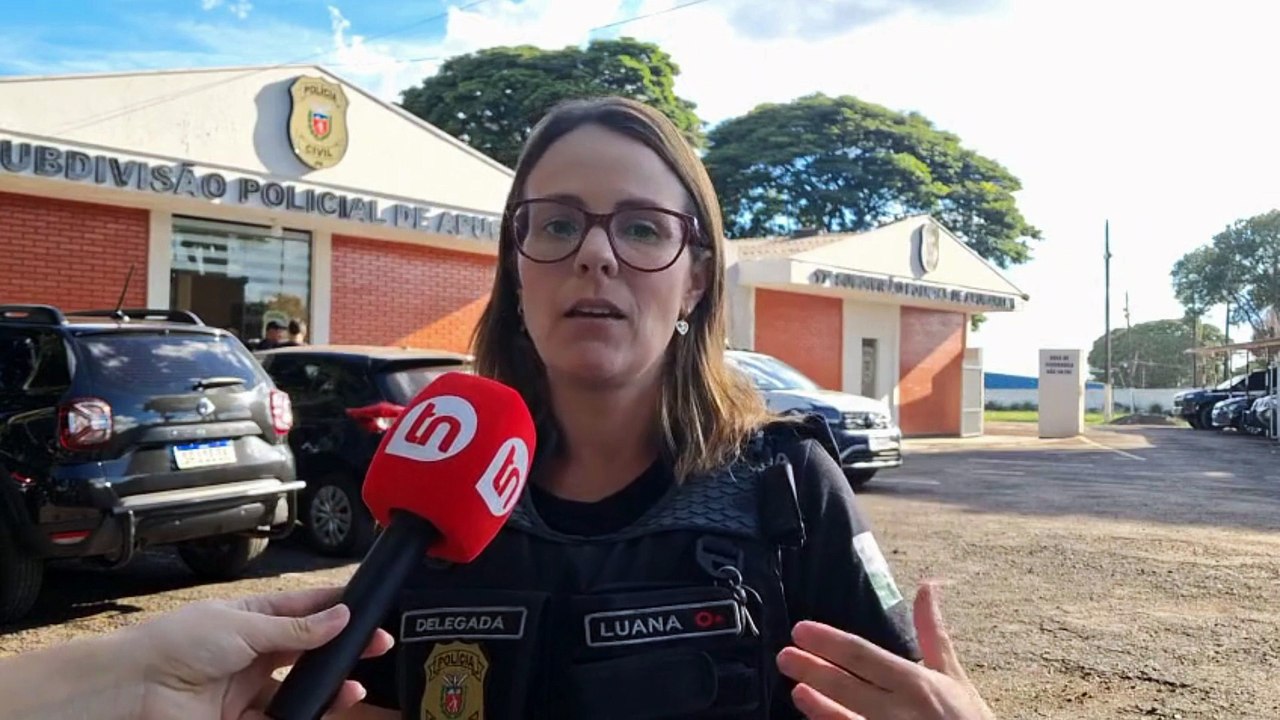 Homem tentou atirar três vezes contra mulher após jogar carro em Apucarana, diz delegada