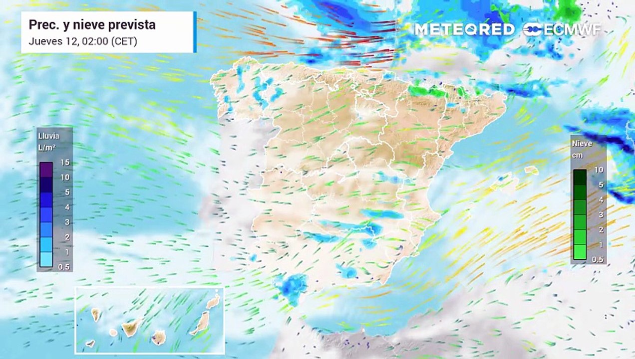 Un frente muy activo barrerá España