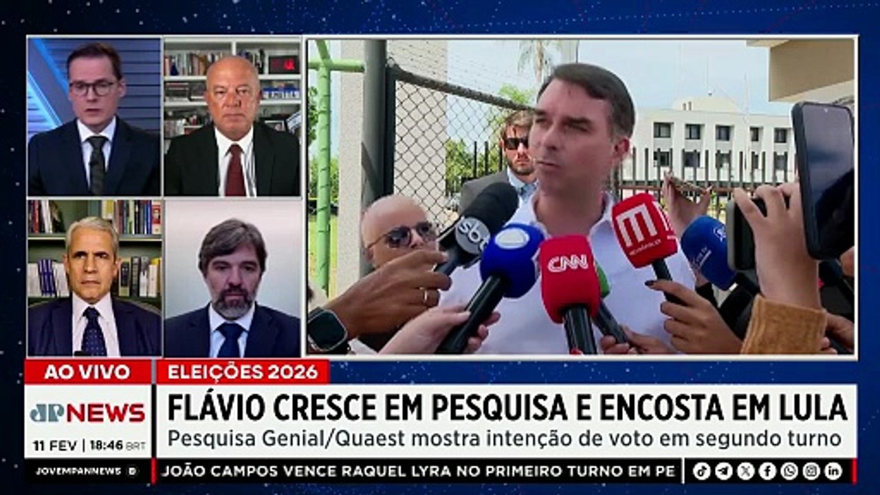 Quem será o vice de Flávio Bolsonaro? Zema, Tereza ou Derrite em jogo