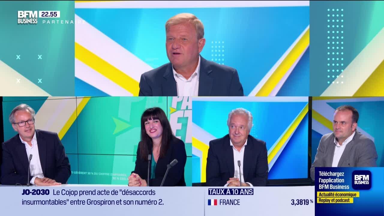 Pari ETI : Patrice Bégay reçoit Nicolas Leroy-Fleuriot (Cheops Technology), Émilie Korchia (My Job Glasses), Jean-Charles Duquesne (Normandise Pet-Food) et Julien Tanguy (groupe Lefebvre) - 11/02