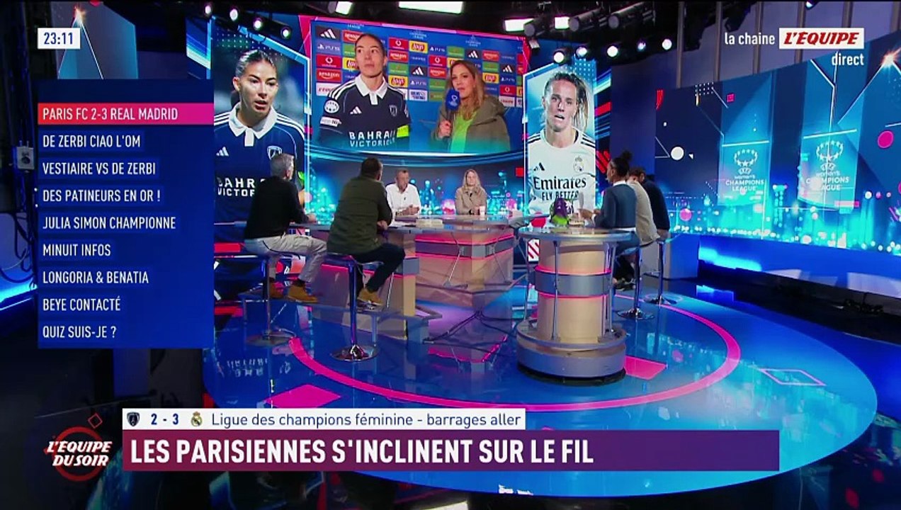 Clara Mateo : « Il y avait la place de faire au moins un match nul » - Foot - Ligue des champions (F) - Paris FC