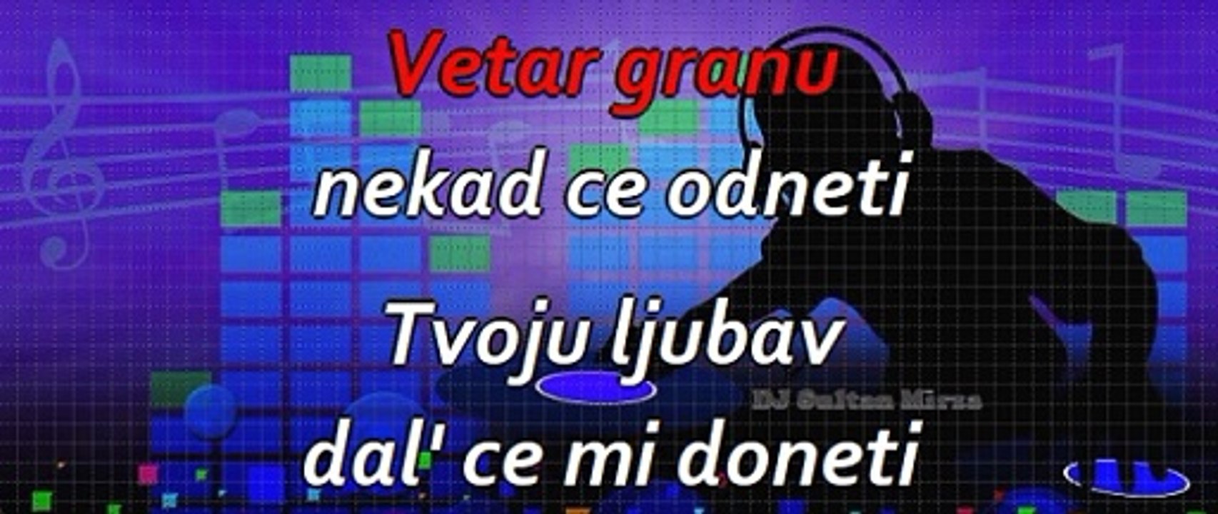 Rastanka se, našeg sećam - Miroslav Ilić (uživo karaoke)