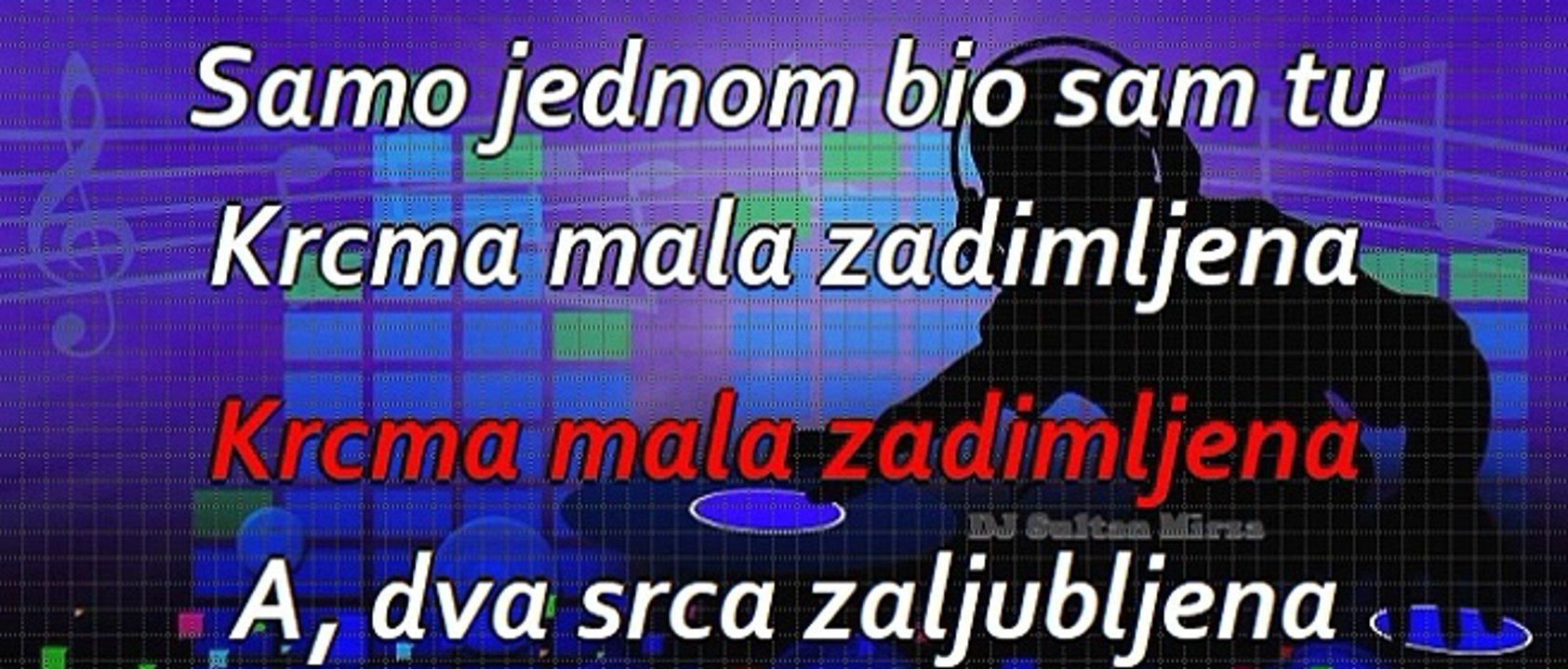 Samo jednom, bio sam tu - Jašar Ahmedovski (uživo karaoke)