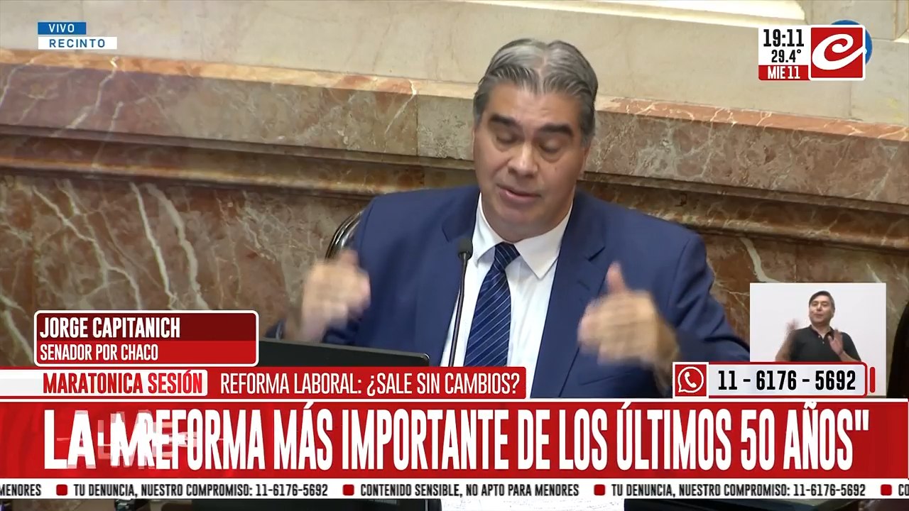 Jorge Capitanich: "Se parece a la ley de la dictadura que derogó 25 artículos"
