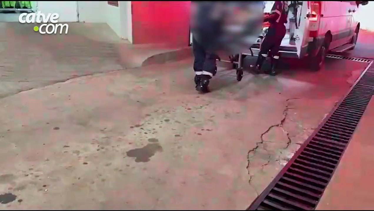 Homem de 38 anos sofre queimaduras com soda cáustica e é socorrido no Bairro Santo Onofre