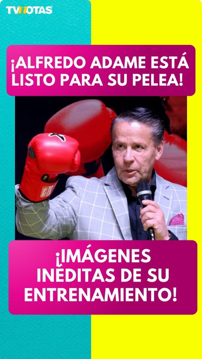 Alfredo Adame está listo para volver al ring.