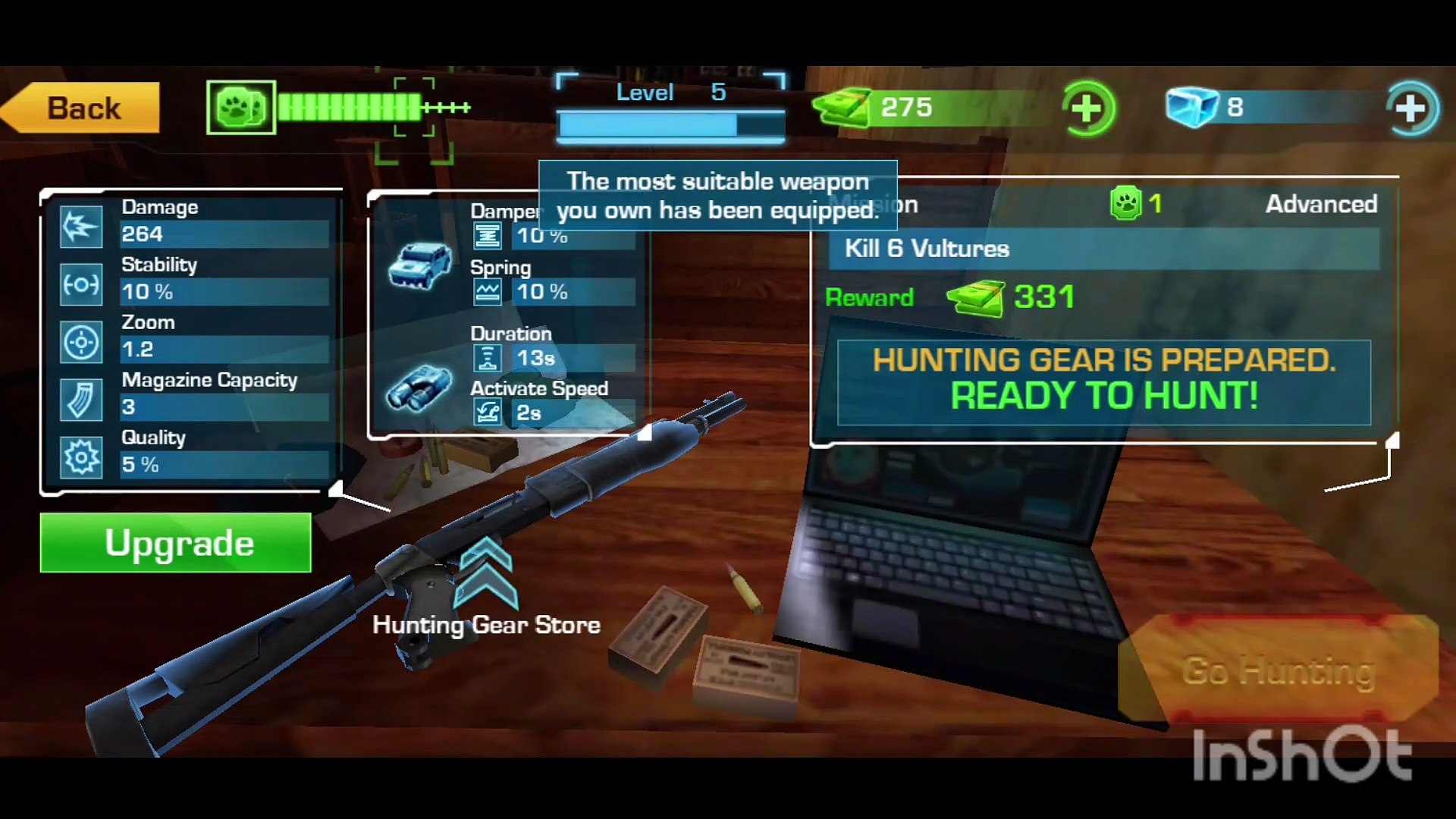 ⁣Wild Hunter 3D Gameplay |mission 25| #gaming #trending #asmr #wildhunter3dgameplay