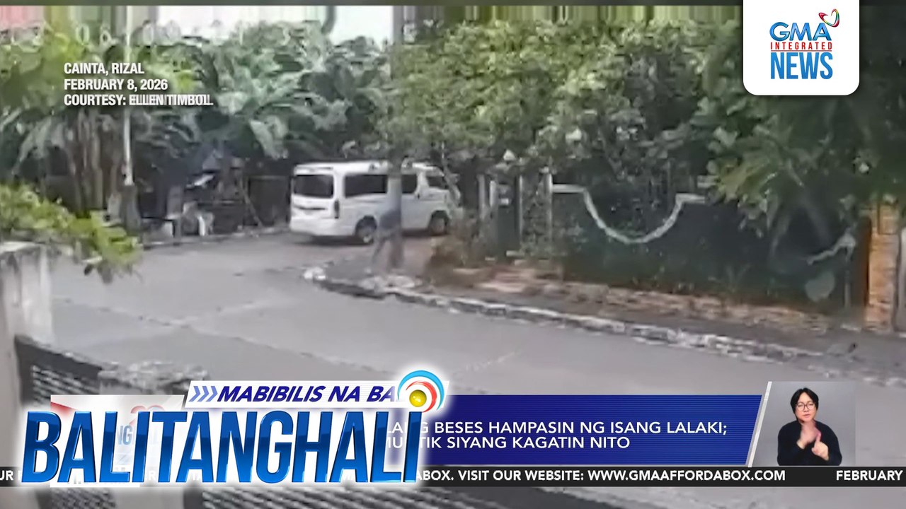 Aso, patay matapos ilang beses hampasin ng isang lalaki; depensa ng lalaki, muntik siyang kagatin nito | Balitanghali