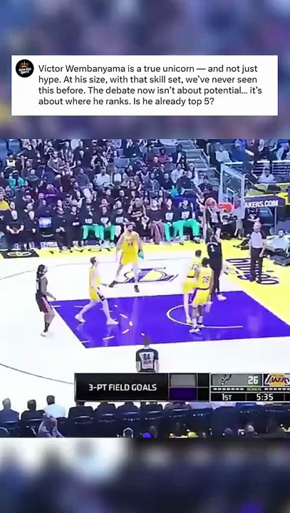 Is Victor Wembanyama Already Top 5 in the NBA?
