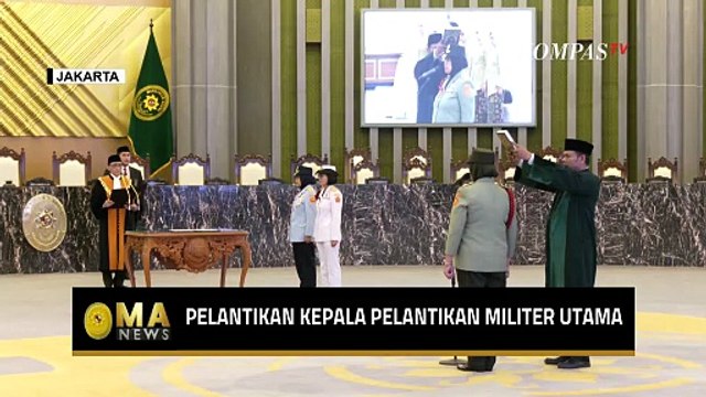 MA Gelar Upacara Sumpah Jabatan dan Pelantikan Kepala Pengadilan Militer Utama | MA NEWS