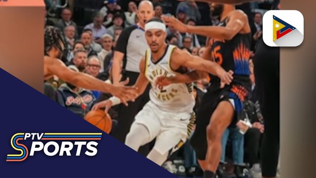 Indiana Pacers, nakuha ang panalo kontra New York Knicks; Pascal Siakam, bumida