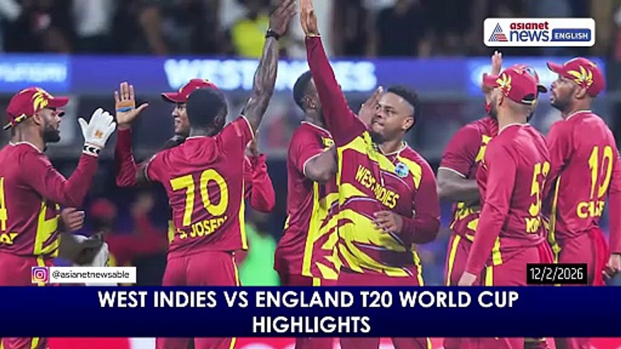 ENG vs WI T20 Highlights: West Indies Stun England with 30-Run Victory