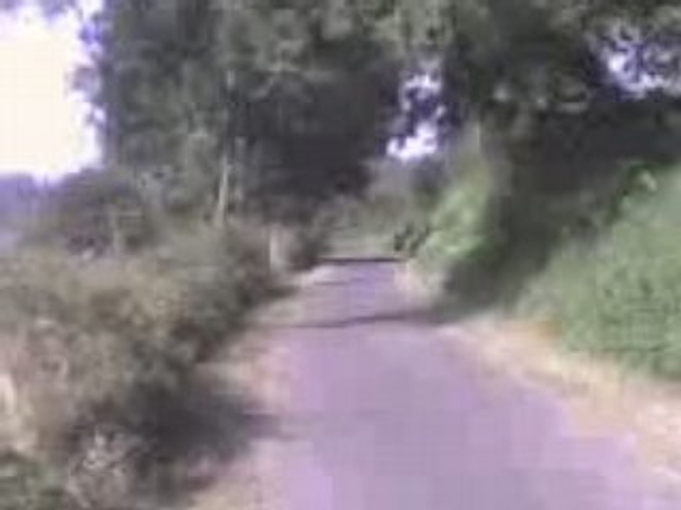 dirt 125 sur la route