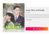 Sweet Silent and Deadly Chinese Drama - English Sub