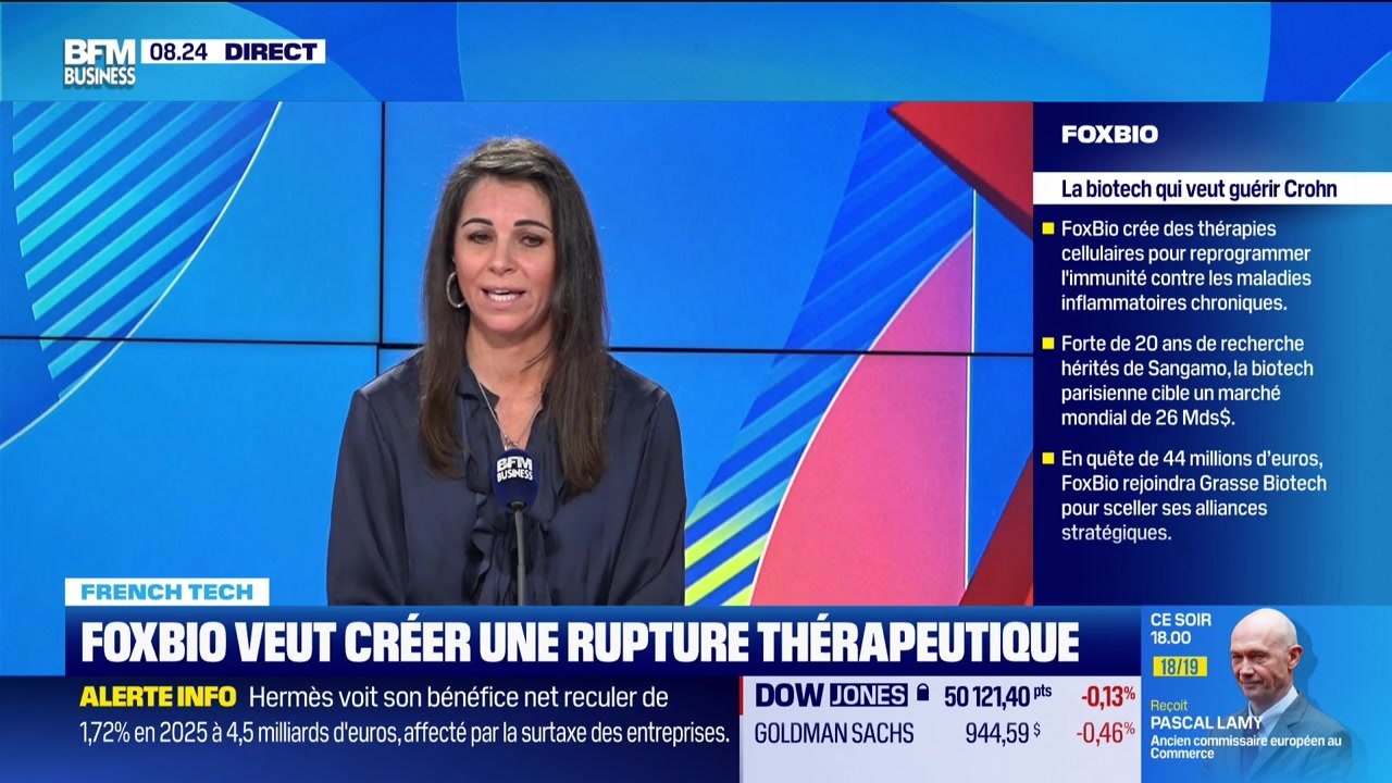 French Tech : FoxBio, soigner les maladies inflammatoires - 12/02