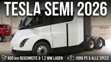 2026 Tesla Semi: 1088 PS Elektro-Truck für den Fernverkehr