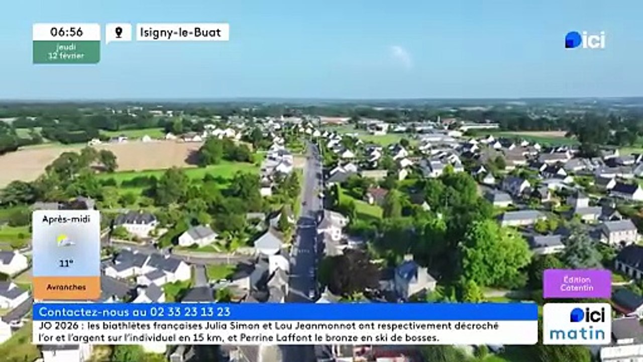 12/02/2026 - ici matin par ici Cotentin en vidéo