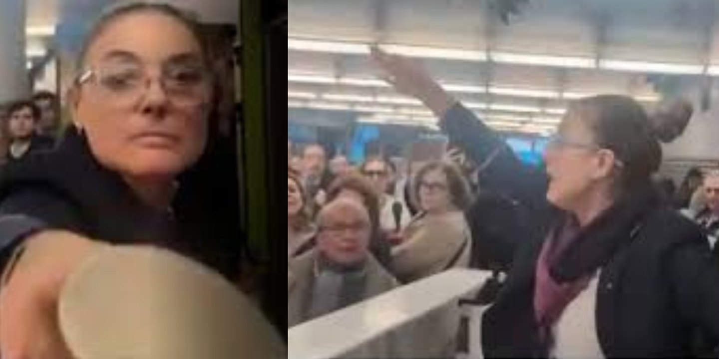 Caos en Atocha nivel experto: subcontrata de Renfe pasa de 'sentimos la demora' a 'toma refrescante y relájate' en 0,2 segundos