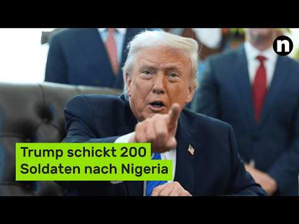 Trump schickt 200 Soldaten nach Nigeria