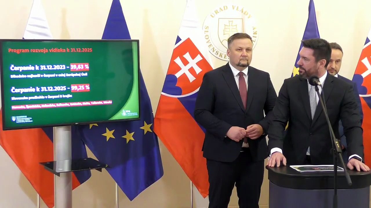 ZÁZNAM: Brífingy po rokovaní vlády SR - T. Drucker, T. Taraba, R. Kaliňák