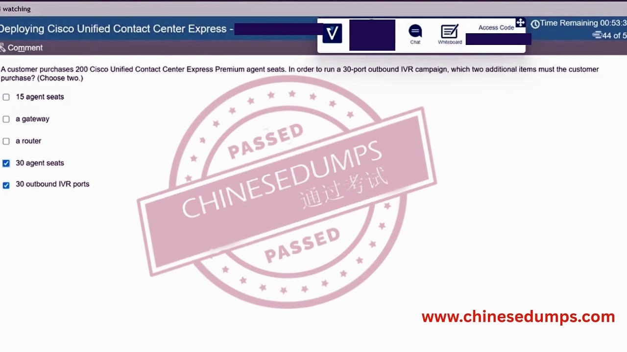 Implementing Cisco Unified Contact Center Express (UCCX) 500-051 UCCX