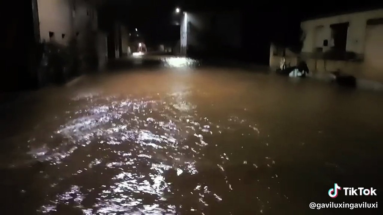 Crecida Río Tuerto en la Cepeda