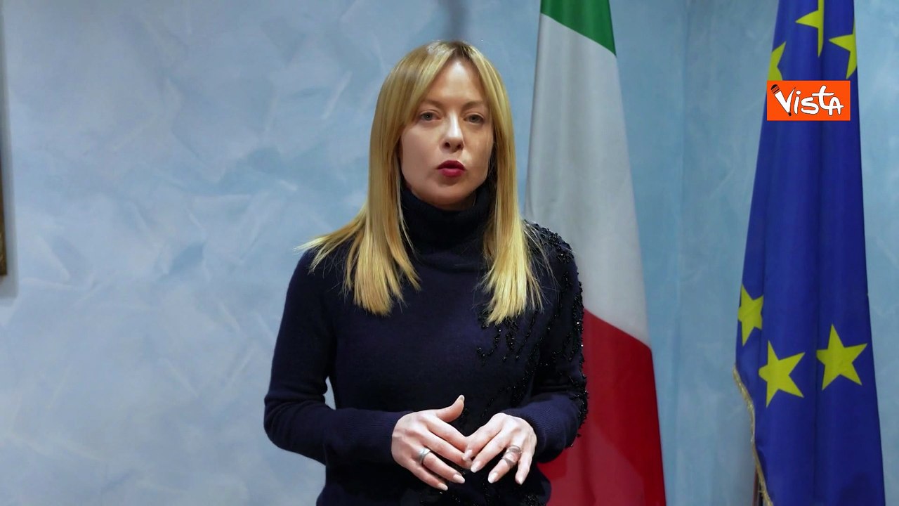 Meloni: "Blocco navale altra promessa mantenuta, fermiamo traffico esseri umani"