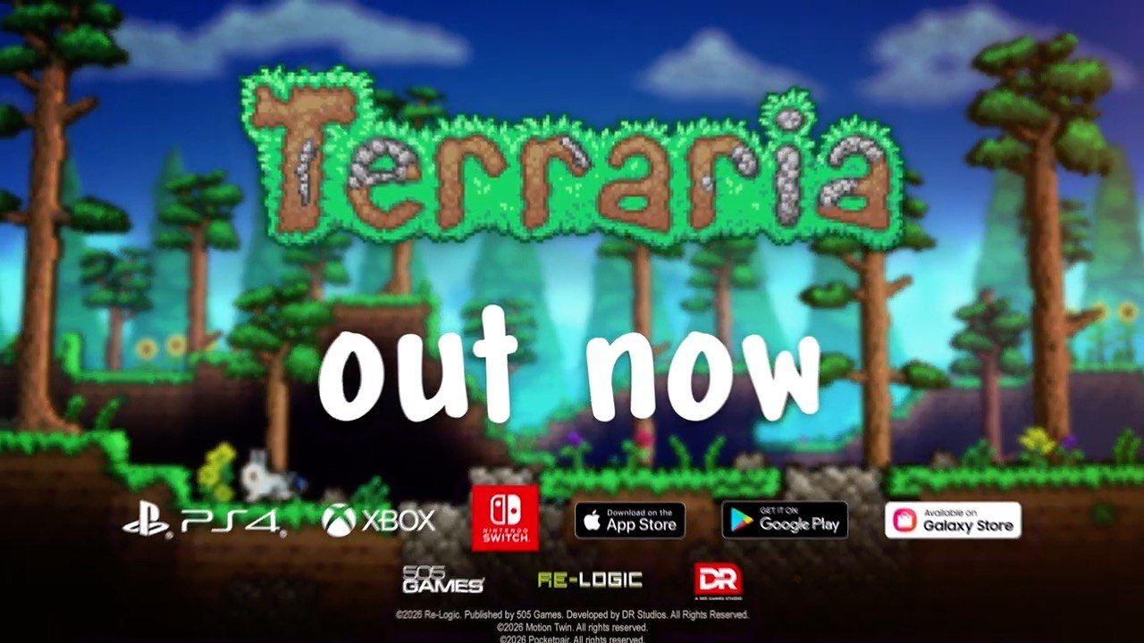 Terraria Official Update Trailer