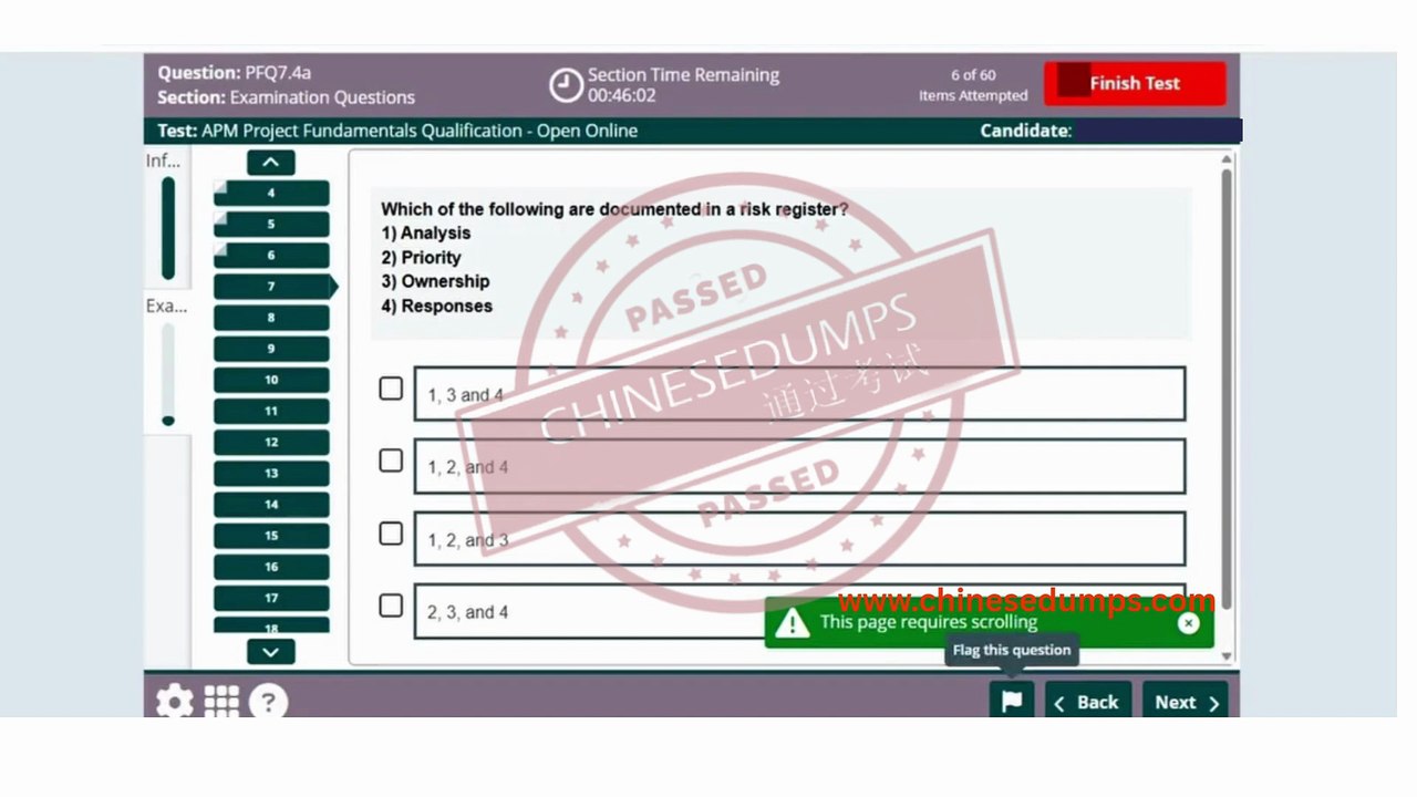APM Project Fundamentals Qualification (PFQ)