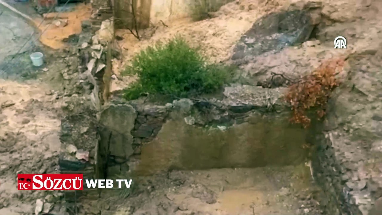 Osmaniye'de toprak kayması nedeniyle 8 ev tahliye edildi