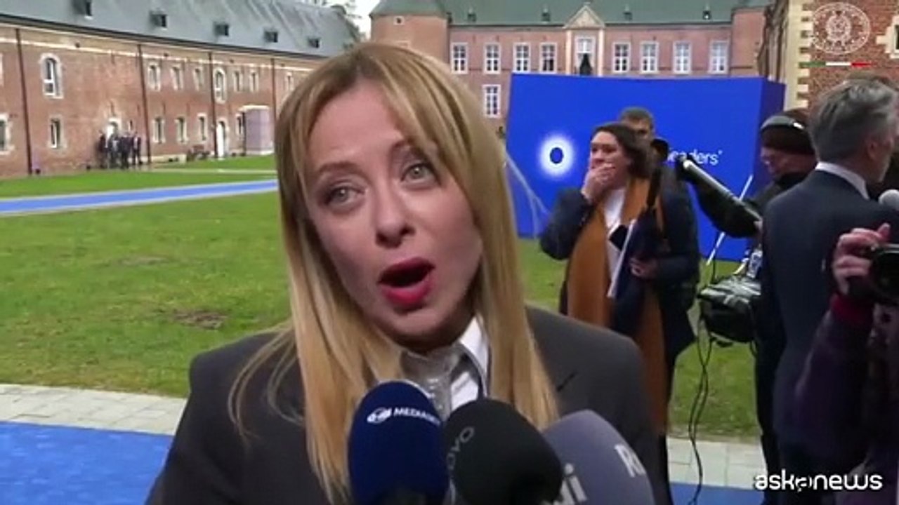 Meloni: dare indicazioni precise a Ue, priorità Italia costo energia