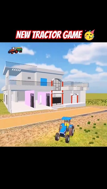 Indian Kisan Simulator 3D New Tractor Gameplay | Real Farming Game Jaat Yt World