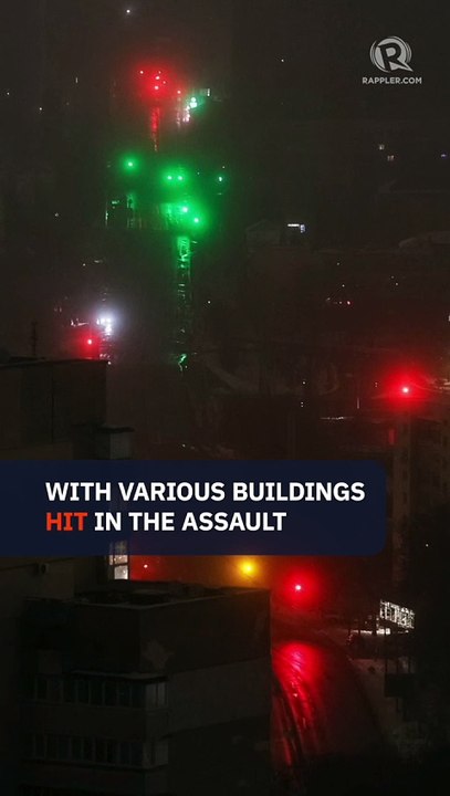 Ukrainian capital Kyiv under ‘massive’ attack from Russian missiles, officials say