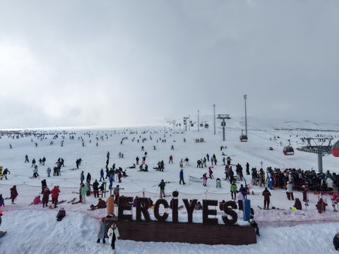 Erciyes Kayak Merkezi bu sene de kendi rekorunu kırdı!