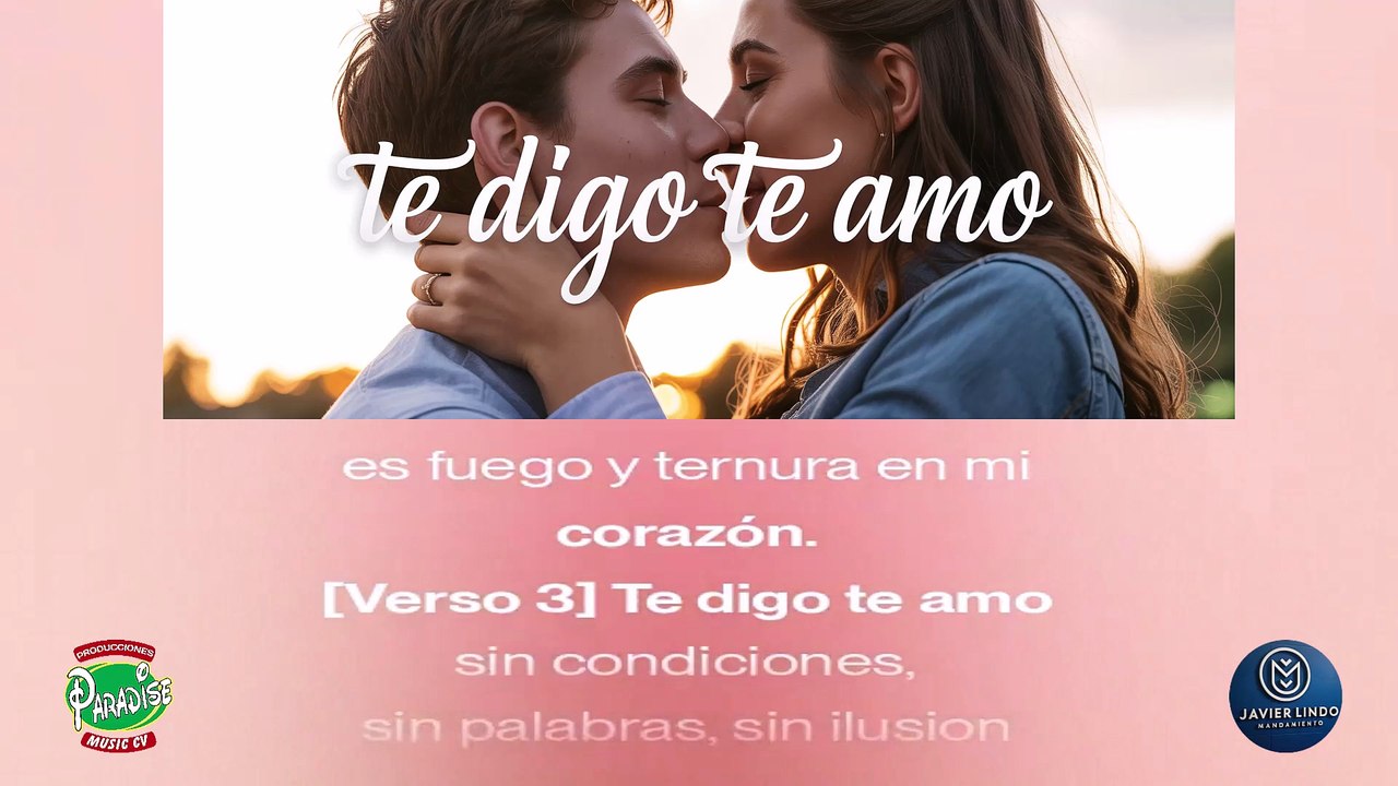 TE DIGO TE AMO AUTOR JAVIER LINDO M.