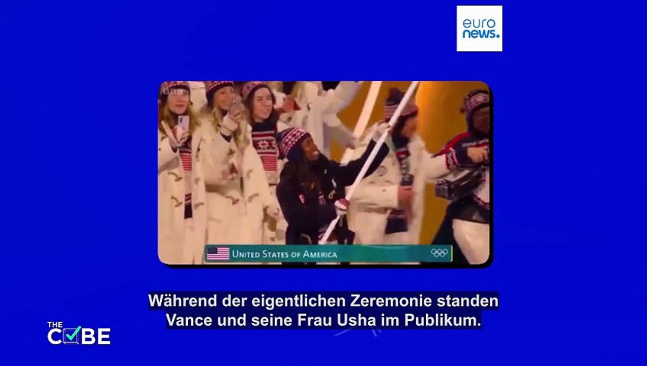Olympische Winterspiele virales Video: Warum ist JD Vance unzufrieden?