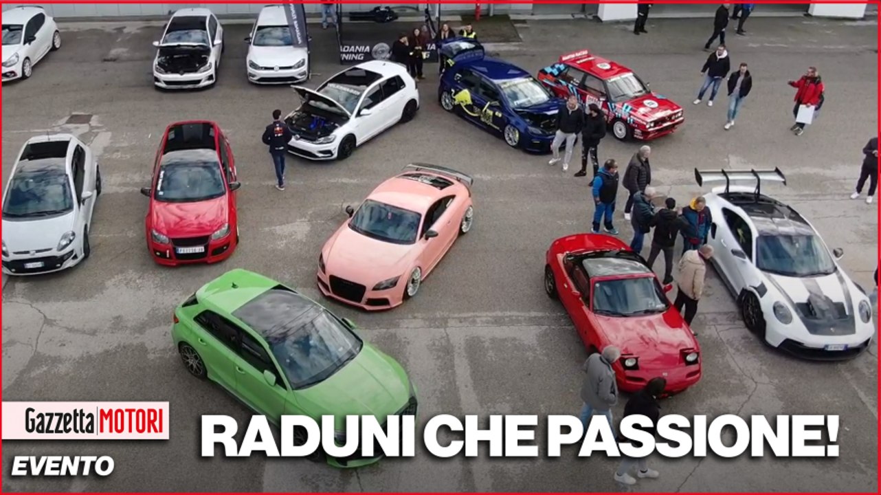 Appassionati in festa al Racing Meeting: il raduno di Gazzetta Motori con Padania Tuning