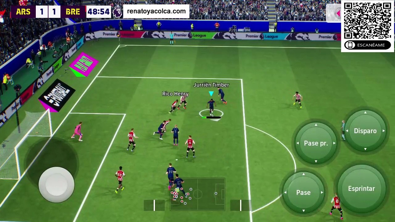 EFOOTBALL 2026 MOBILE GAMEPLAY - BRENTFORD vs. ARSENAL - PREMIER LEAGUE 25/26 | [60 FPS]