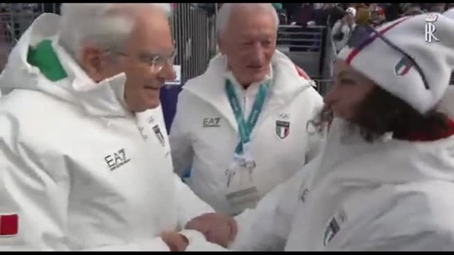 Olimpiadi, l'abbraccio fra Mattarella e Brignone: Bravissima, ci contavo