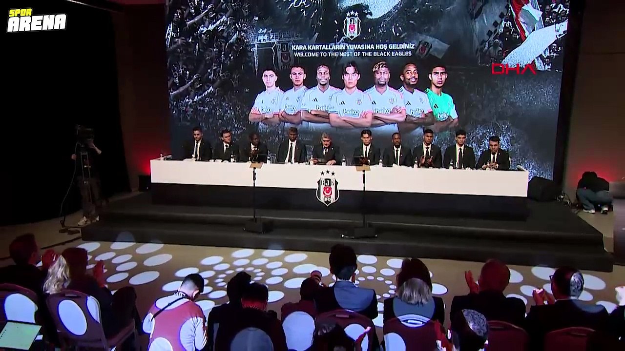 Beşiktaş Başkanı Serdal Adalı 7 transferi tanıttı! TFF Başkanı Hacıosmanoğlu’na VAR tepkisi: Çok daha sert açıklamalar yapabilirim