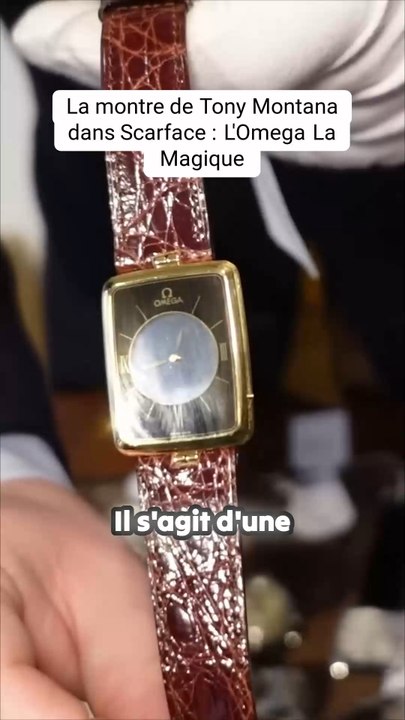 Le savais-tu ⁉️La montre de #tonymontana dans #scarface #omega #horlogerie