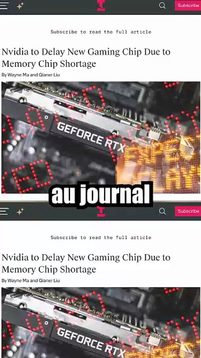 Nvidia ARRÊTE les cartes graphiques Gaming !