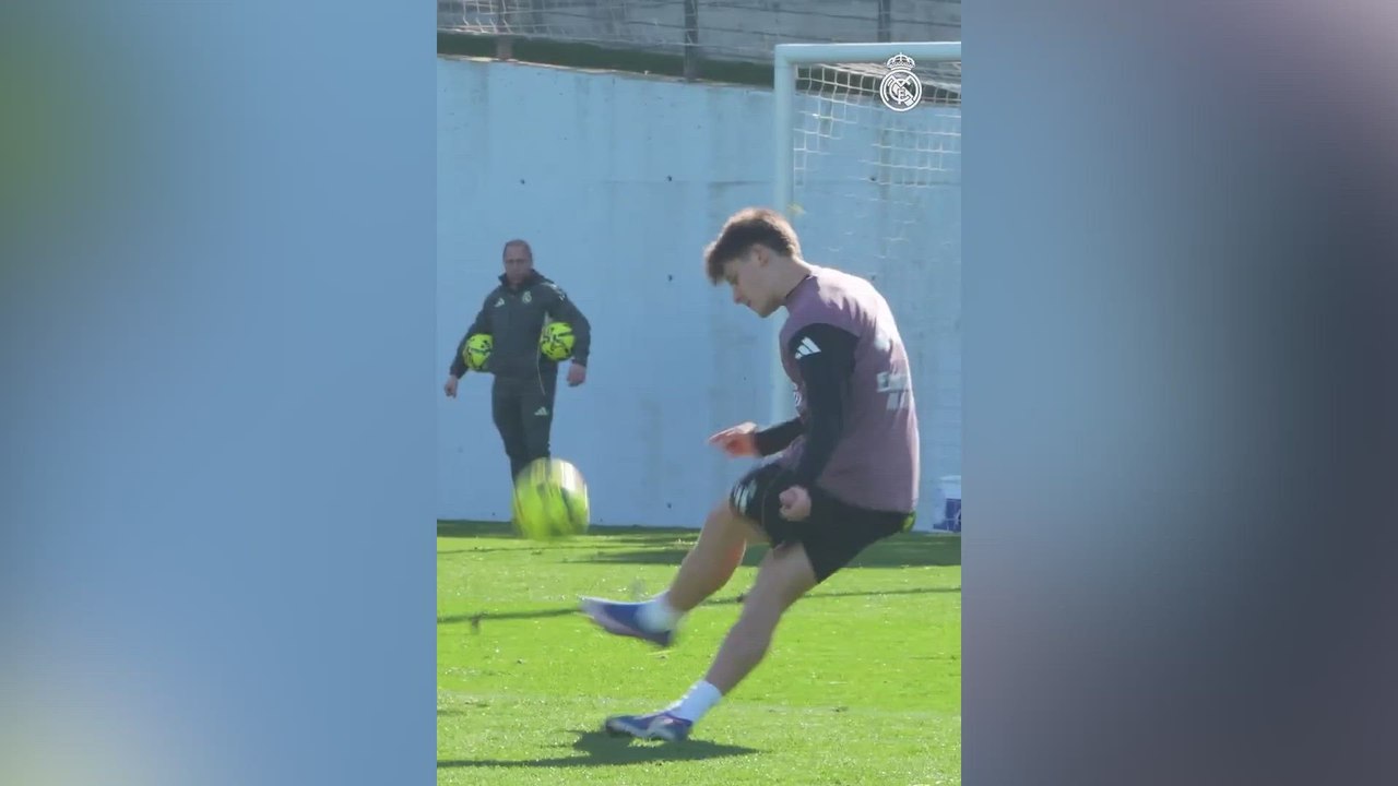 La cara de Arda Güler lo dice todo: vean lo que le hizo el turco a Courtois en el entrenamiento